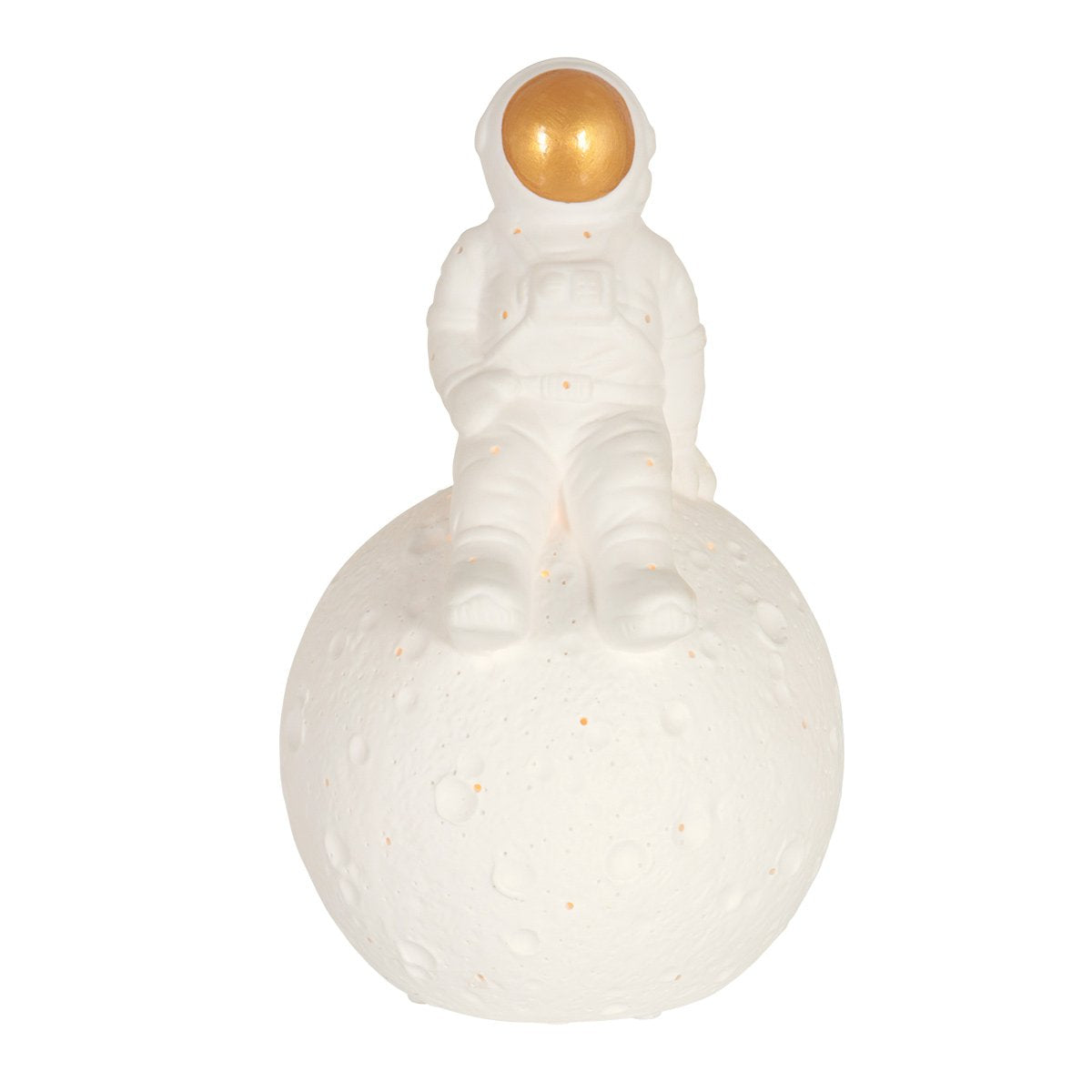 Anne Lighting tafellamp Jazz - wit - keramiek - 13 cm - E14 fitting - 3108W