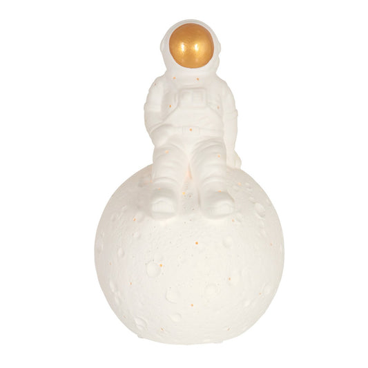 Anne Lighting tafellamp Jazz - wit - keramiek - 13 cm - E14 fitting - 3108W