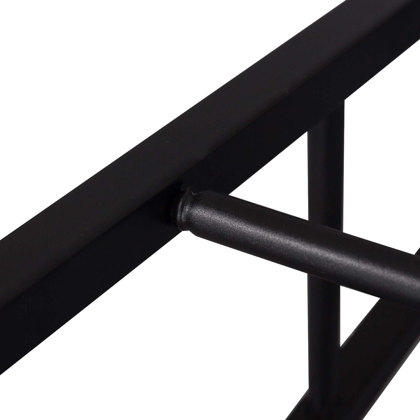 WOLTU BH130sz-2 - Set van 2 barkrukken - Zwart - 71 cm zithoogte met voetsteun
