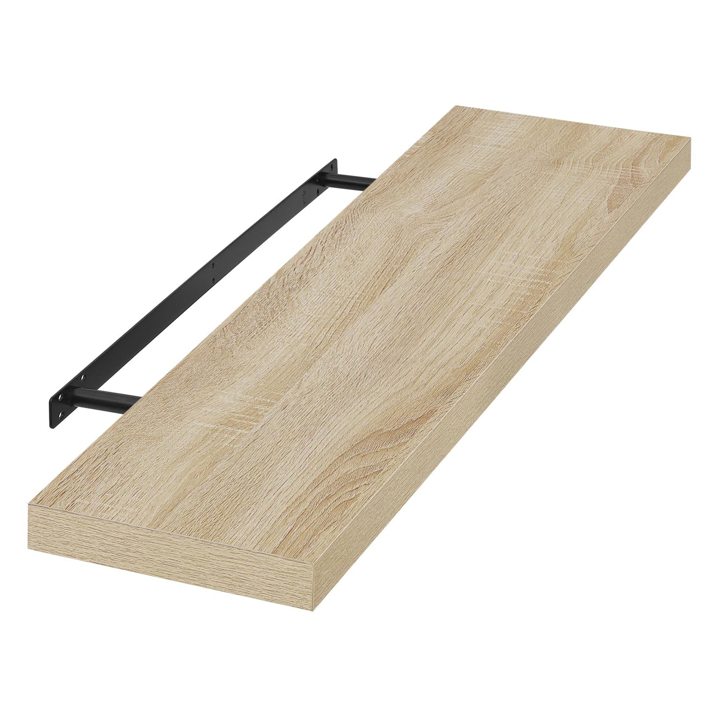 EUGAD wandplank - wandrek - 100 cm - sonoma eiken - MDF met PVC