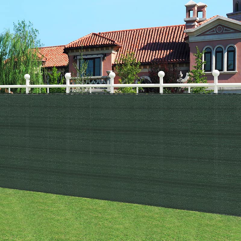 WOLTU schermdoek 1,5 x 25 m - HDPE 150 g/m2 - privacy en schaduwdoek 85% - groen