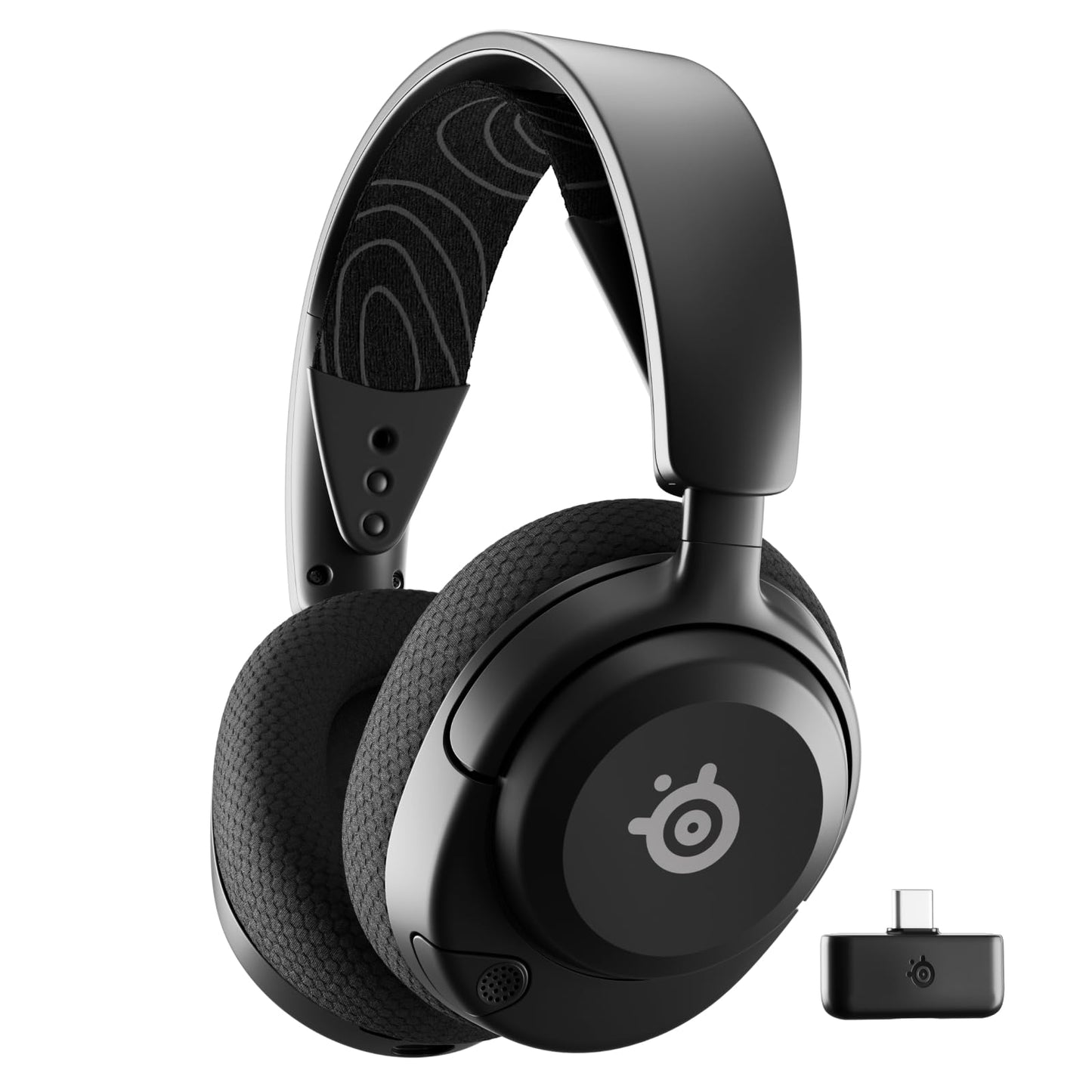SteelSeries Gaming Headset - Draadloos - 60Uur - Bluetooth53 - 24GHz - Zwart
