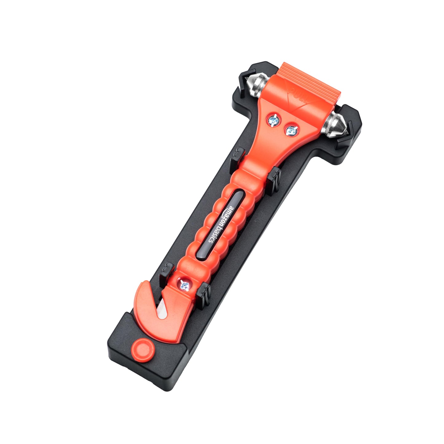 Amazon Basics Noodhamer - Gordelsnijder - Beschermhoes - 2Stuks - Oranje