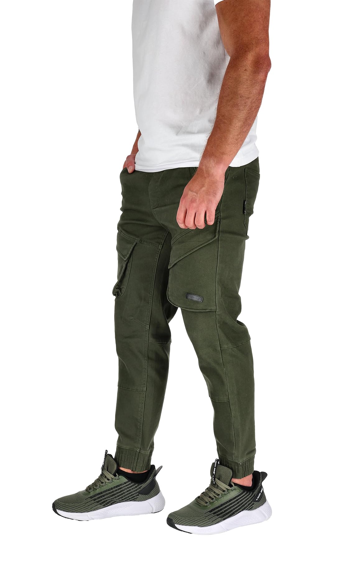 Lahti Pro Werkbroek - Jogger - Stretch - 415g/m² - Groen - maat XL