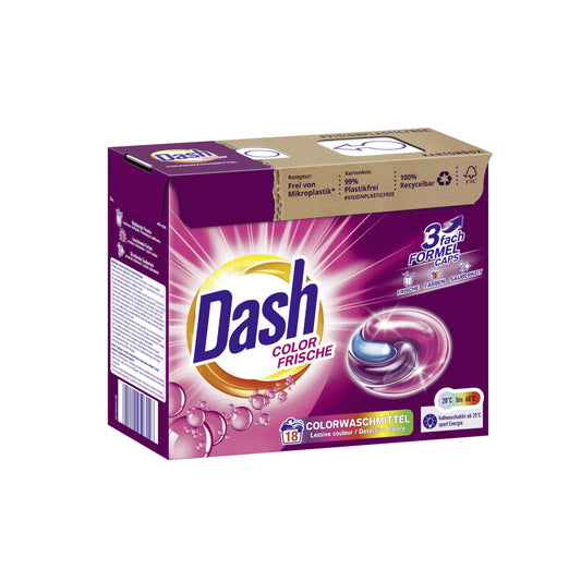 Dalli Dash Color Fresh Waspods - 3-in-1 - 18st - Color