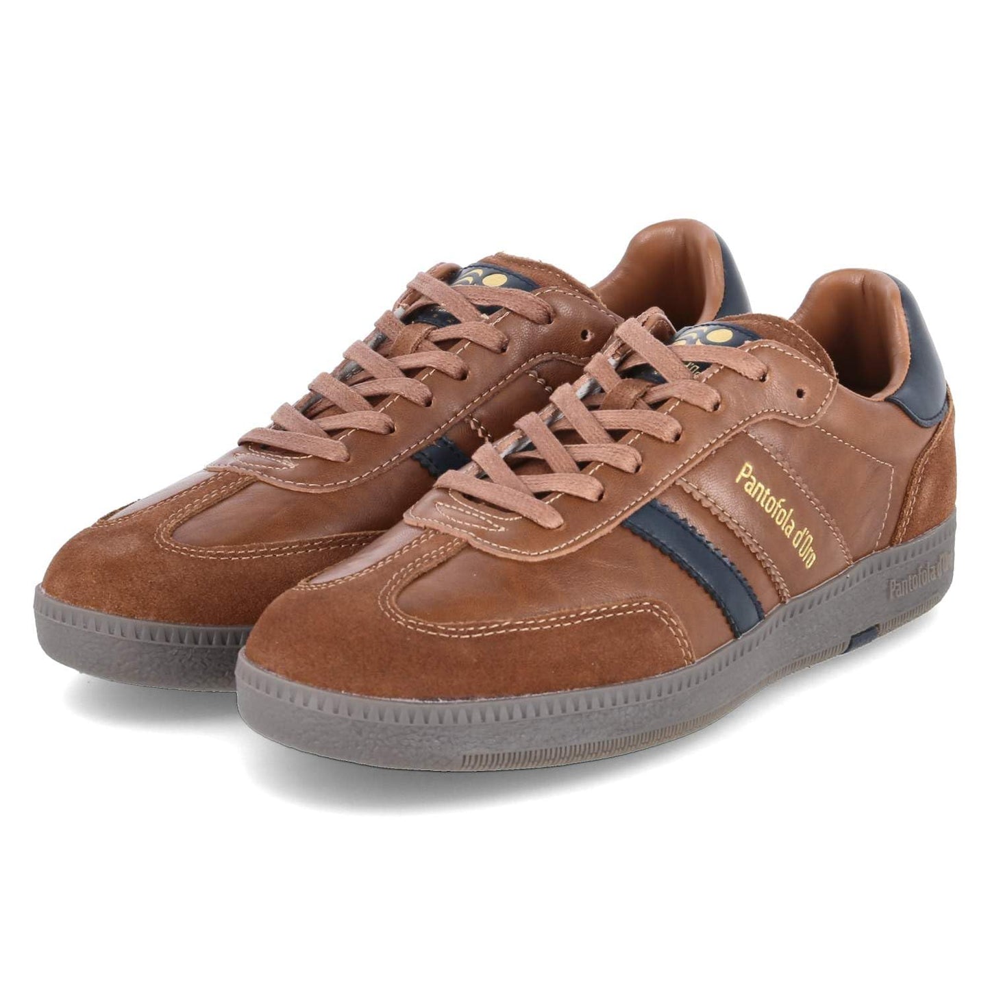 Pantofola d'Oro 1886 Ballare Sneaker - Leer - Maat 42 - Bruin