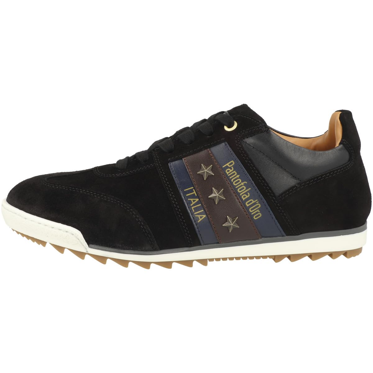 Pantofola d'Oro 1886 Imola Grip Sneaker - Suède - Maat 42 - Zwart