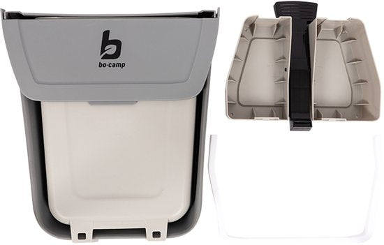 Bo-Camp - Afvalbak - Opvouwbaar - 15 Liter