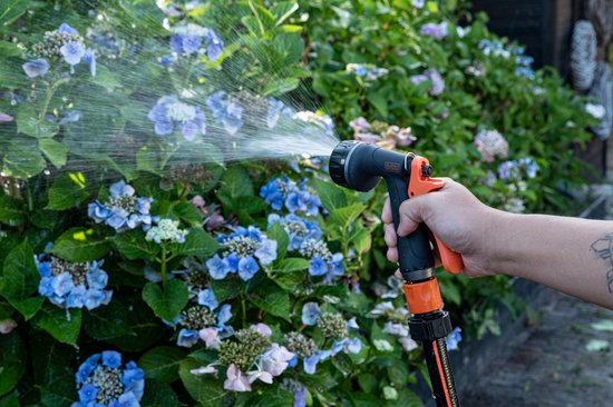 BLACK+DECKER Sproeikop - 6 Standen - Universeel - Zwart/ Oranje