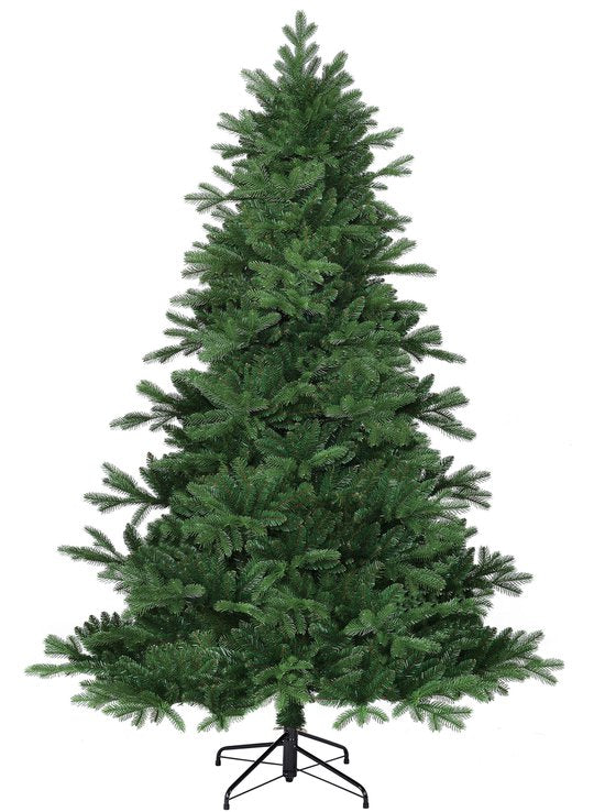 Black Box Trees Brampton Boom - Kerstboom met Natuurlijke Vorm - Kerstversiering voor Woonkamer en Kantoor - Kunstboom van PE Naalden - Hoogte 230 x Diameter 147 cm - Groen