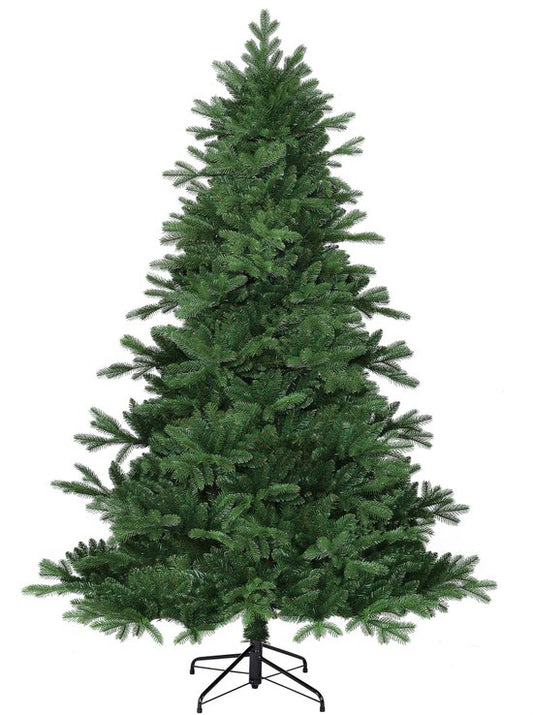 Black Box Trees Brampton Boom - Kerstboom met Natuurlijke Vorm - Kerstversiering voor Woonkamer en Kantoor - Kunstboom van PE Naalden - Hoogte 230 x Diameter 147 cm - Groen