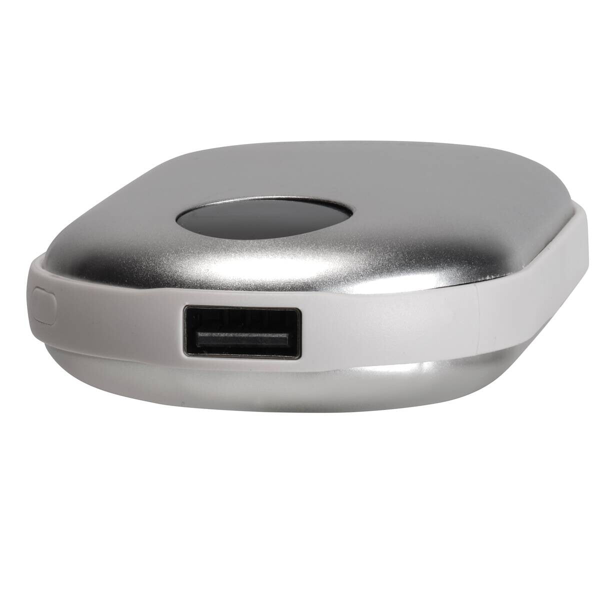 Denver Powerbank met Handwarmer 2-in-1 PBH-4003S - Zilver - 4000mAh