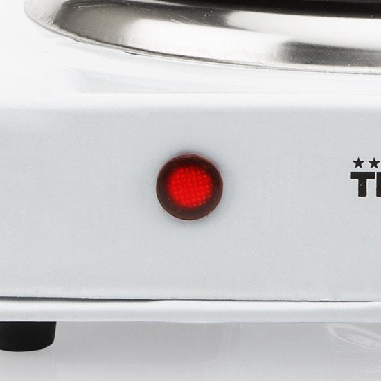 Tristar Elektrische kookplaat 2500W - KP-6245 - 2 Kookzone - Vrijstaand - Wit