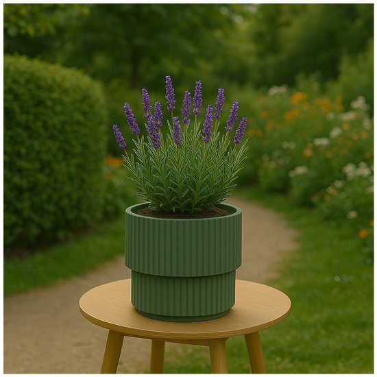 No Brand Pot milly d40cm groen - Kunststof