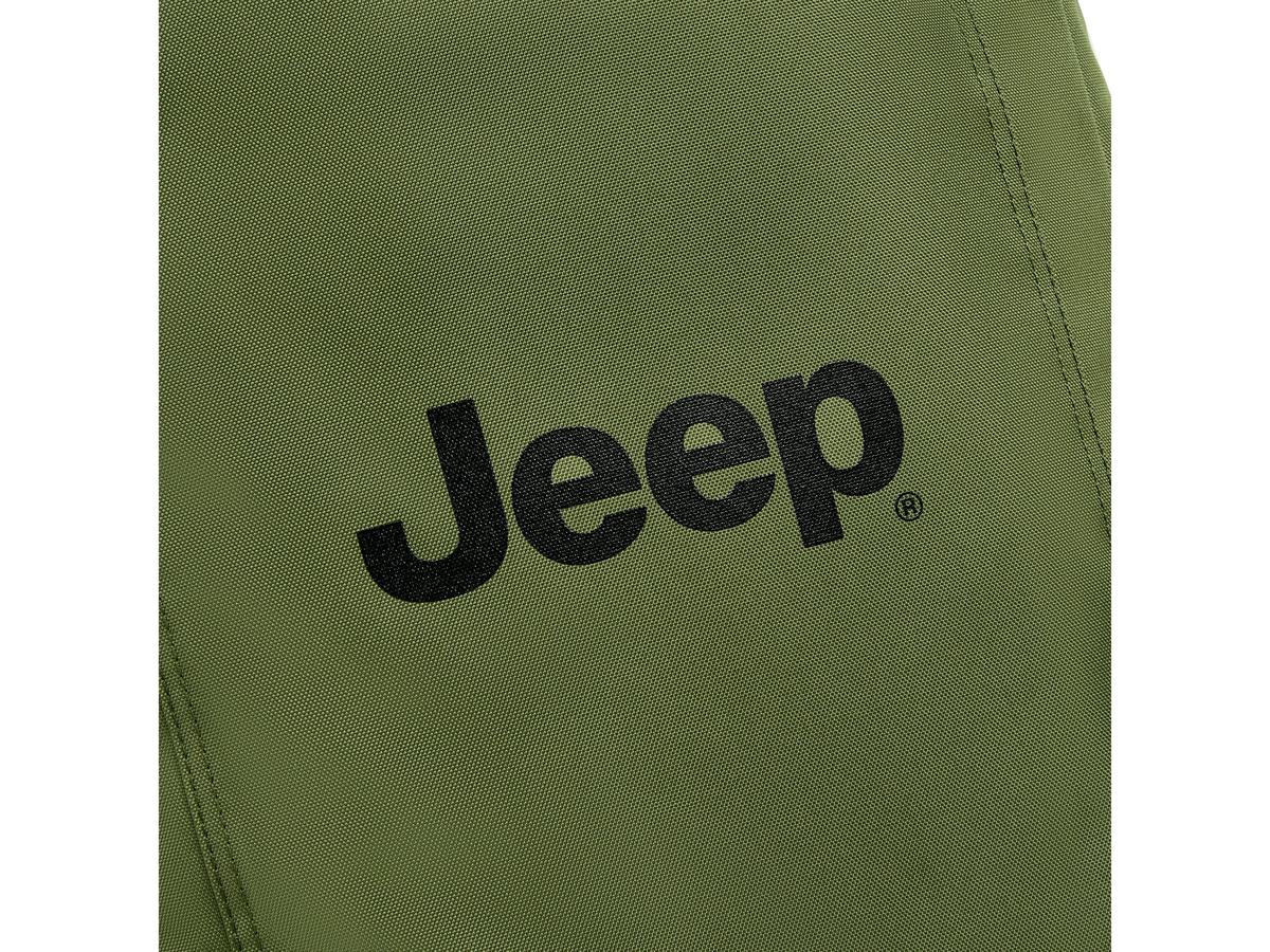 Jeep Duffle Bag - Trolley Duffel Tas - maat M 73 cm - Zwart