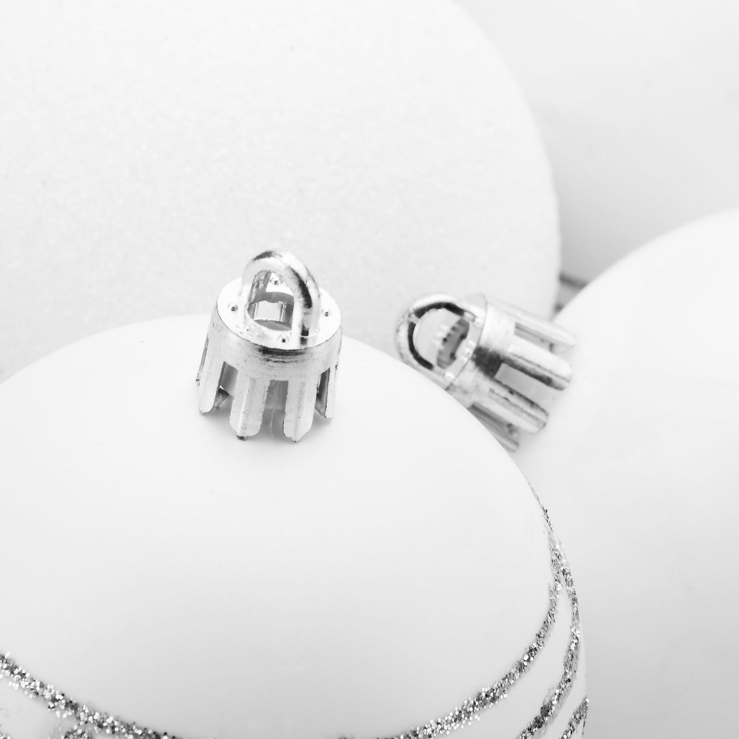 Deubois Kerstballen - Kerstboomverlichting - Kerstboom decoratie - Set van 24 Wit