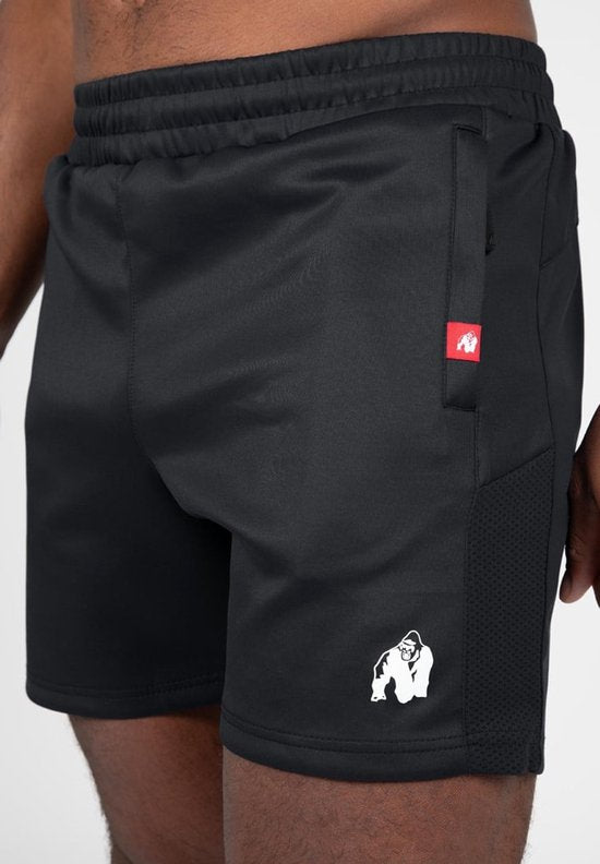 Gorilla Wear Tennessee Track Shorts - Korte Broek - Zwart - 4XL