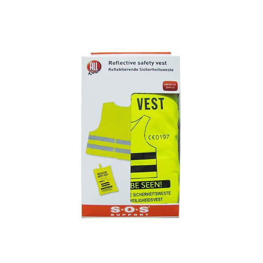 Allride - Reflecterend Veiligheidsvest - 1 Stuk - Geel