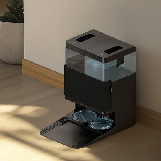 iRobot Roomba® Plus 405 Combo Robot + Autowash™ Dock - Robotstofzuiger met Dweilfunctie - Zwart - G1850