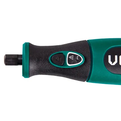 Vonroc Roterende Multitool - 8V - Accu - 5 Snelheden - 24-delig - LED - Tas