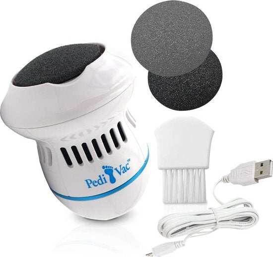 Pedi Vac - Elektronische Voetvijl - 2 hulpstukken