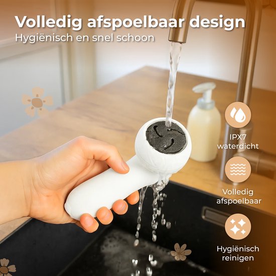 Nuvance Elektrische Eeltverwijderaar - Incl. 3 Schijven - Eeltverwijderaars - 12 Delige Pedicureset - Voetvijl - Usb Oplaadbaar - Wit