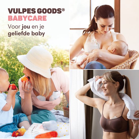 Vulpes Goods® Babycare Lekschaal – Moedermelk Opvangcup – BPA Vrij – 60ML