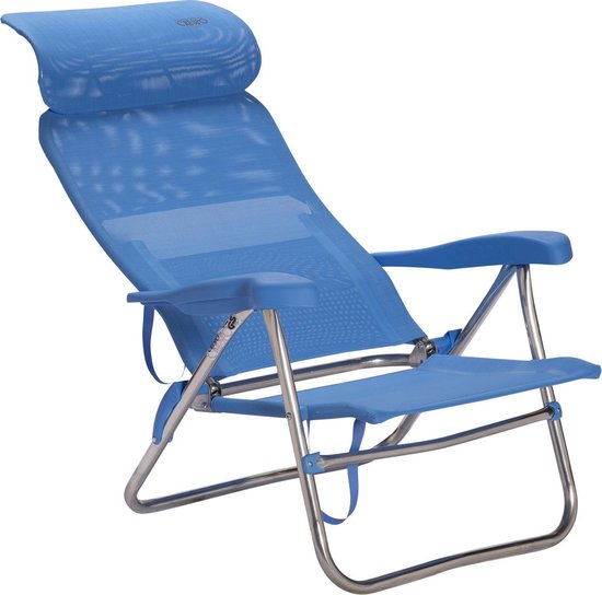 Crespo - Strandstoel - AL/205 - Compact - Blauw