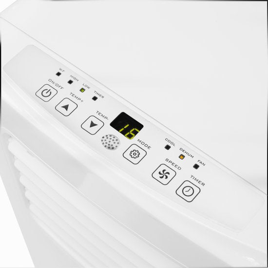 Tristar Mobiele Airco - 3-in-1 - Ventilator - Ontvochtiger - 9000 BTU - 34 m² - Wit