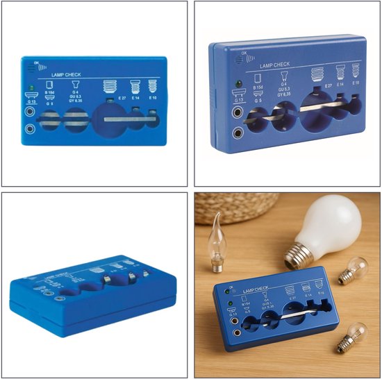 Velleman VTTEST8 Lamptester - Hoorbare en Visuele Indicator - Universeel