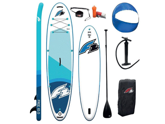 F2 Allround Supboard Free - Inflatable SUP - 350 cm - Rondzeil