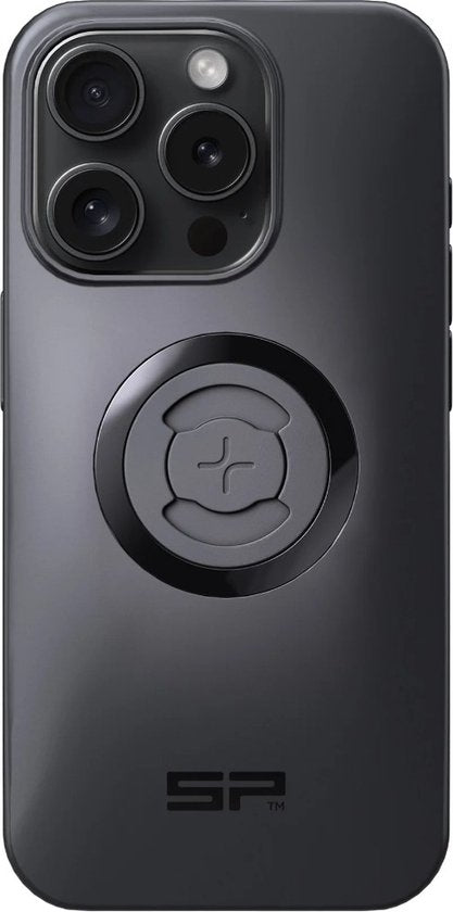 SP Connect SPC+ Apple iPhone 15 Pro Hoesje MagSafe Back Cover Dun Zwart
