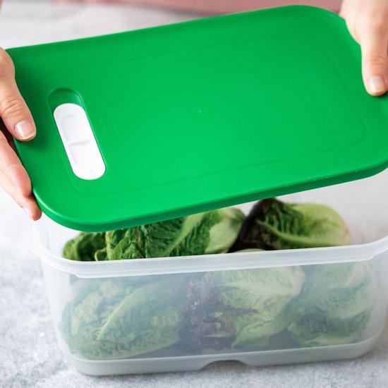 Tupperware Fridge Smart 4,4l - Vershoudbakjes - BPA-vrij - Voorraadpot - Lunchbox - Plastic Bakjes - Voedselcontainer - Voedsel blijft 2 keer langer vers
