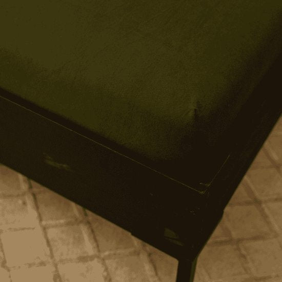 Kayori Hoeslaken - Flanel - 180/210-220 cm - Groen