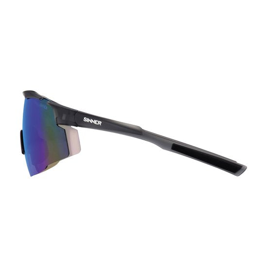 SINNER Murau - Sportbril/ Zonnebril - Grijs - Blauwe lens - Unisex - One size