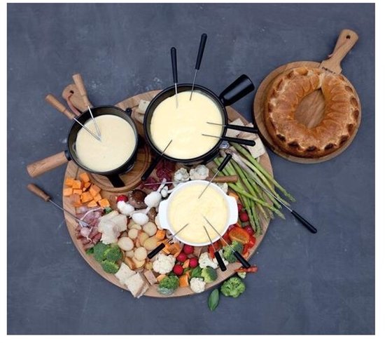 Boska Fondueset Pro - Kaas fondue - voor Iedere Kookplaat - 1,2 L