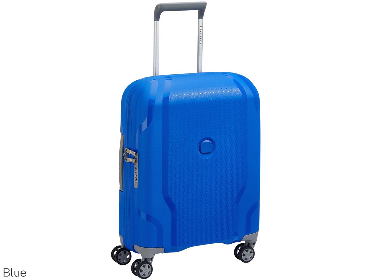 Delsey Clavel Carry-On S Slim Trolley - Compact en Lichtgewicht - 55 x 40 x 20 cm - iBOOD Blue