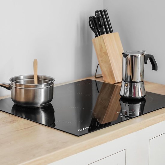 CIARRA CABBIH4-A - 60 cm 4 zones inbouw inductiekookplaat - 6000 watt