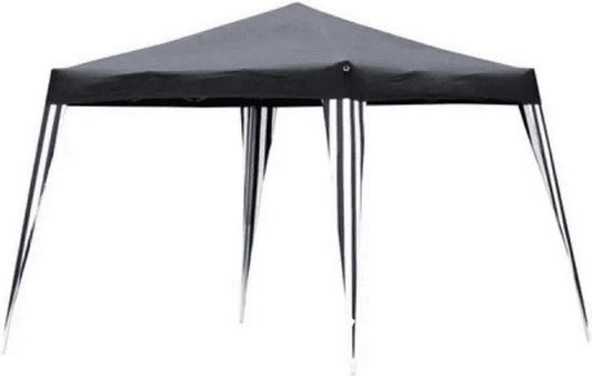Handson Partytent - Paviljoen - EasyUp - 300 x 300 cm Grijs/Wit