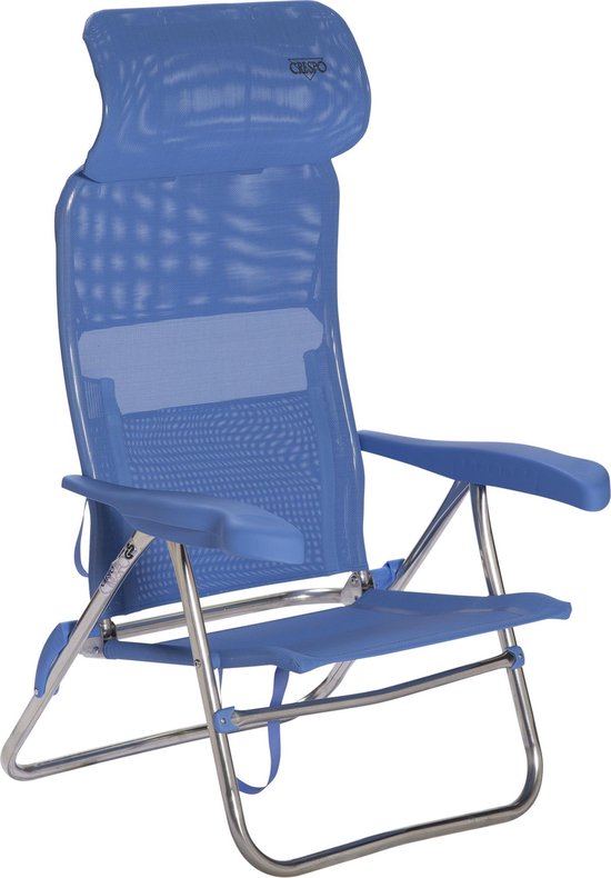 Crespo - Strandstoel - AL/205 - Compact - Blauw