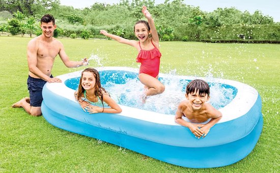 Intex Swim Center Family Opblaaszwembad - 203 x 152 x 48 cm