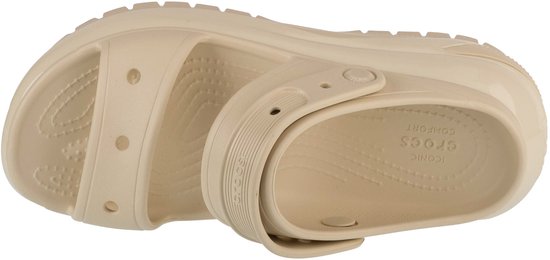 Crocs Classic Mega Crush Sandalen Beige EU 38-39