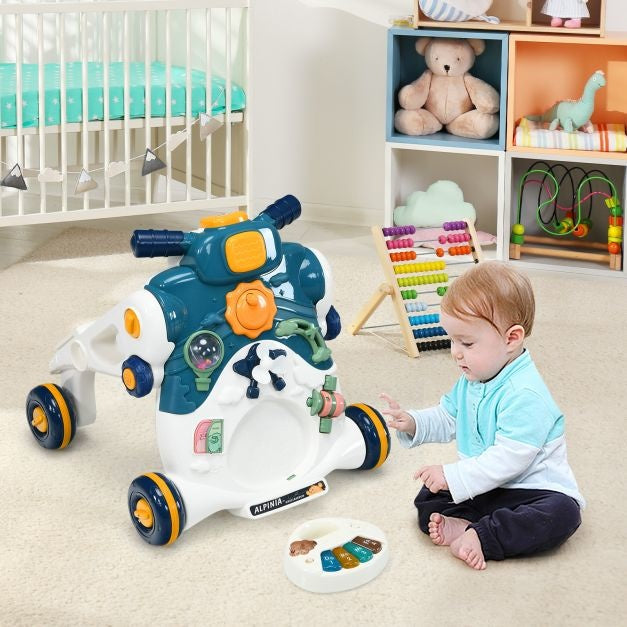 Coast 3-in-1 Loopauto - Zitwagen Met Licht en Muziek - 56 x 46 x 46 cm