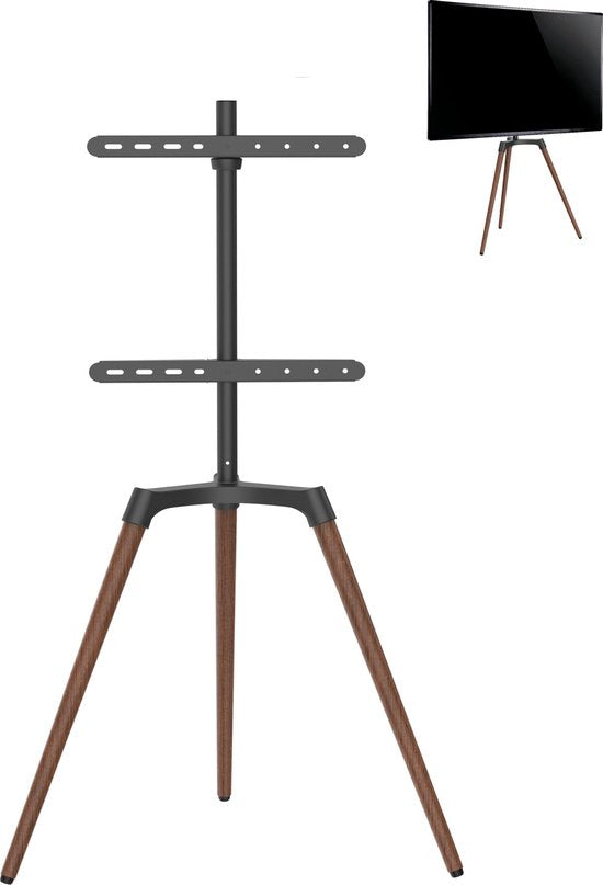VDD Gaming Tv beeldscherm standaard statief - schilders ezel design - draaibaar - tot 65 inch