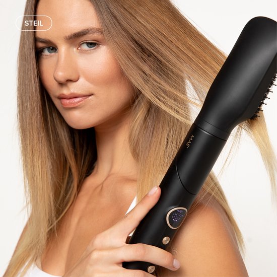 MAE® Airstyler PRO II + Diffuser - krultang 6 in 1 Multistyler Föhn - Haarstyler - Krulborstel en Stijlborstel