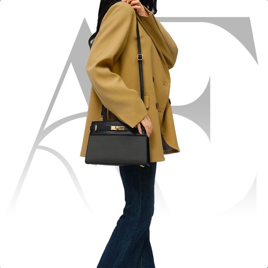 Aramae® - Handtas Dames - Crossbody Tas Dames - Schoudertas Dames - Cadeau voor Vrouwen - Zwart