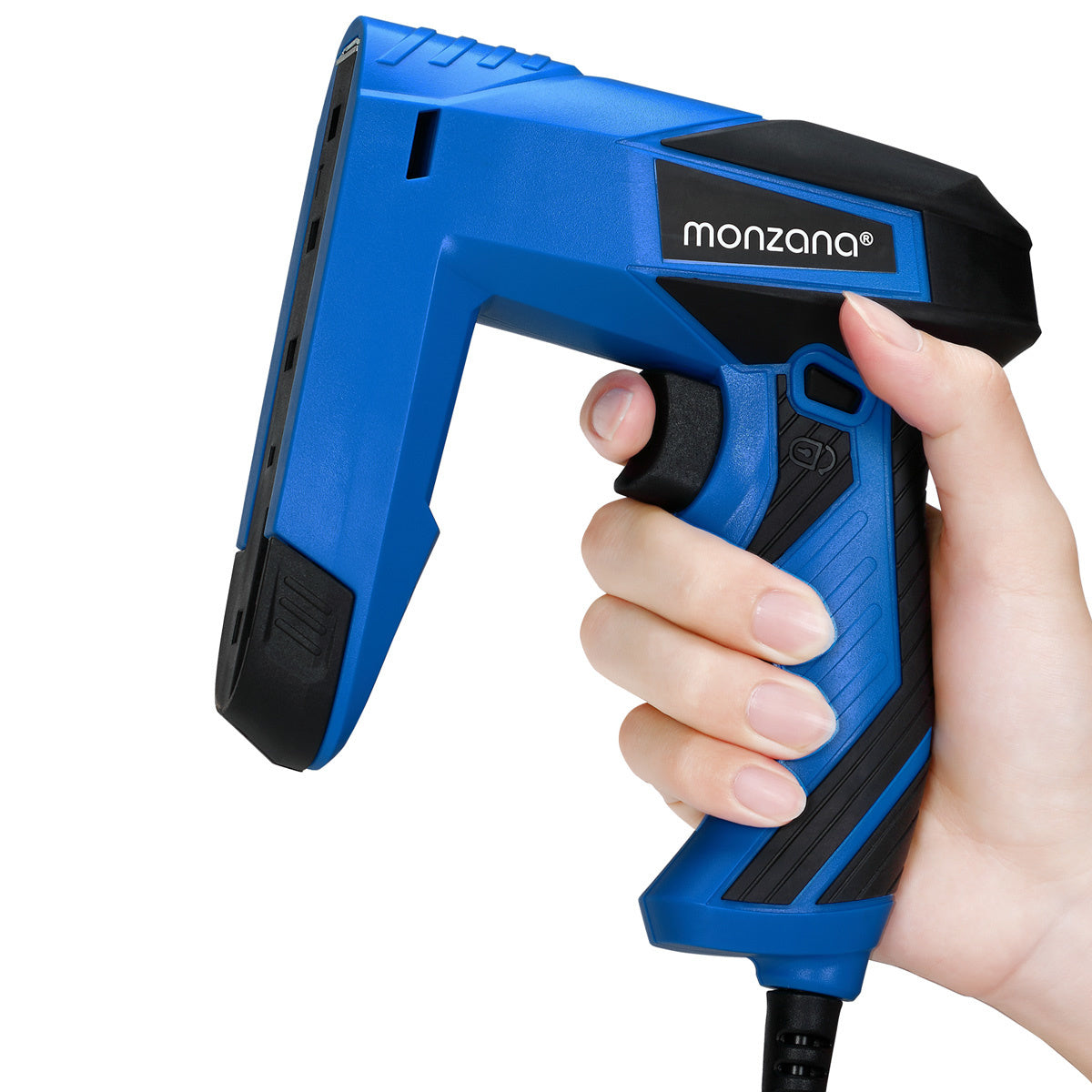 Monzana Elektrische tacker - incl. 400 nietjes + 100 spijkers