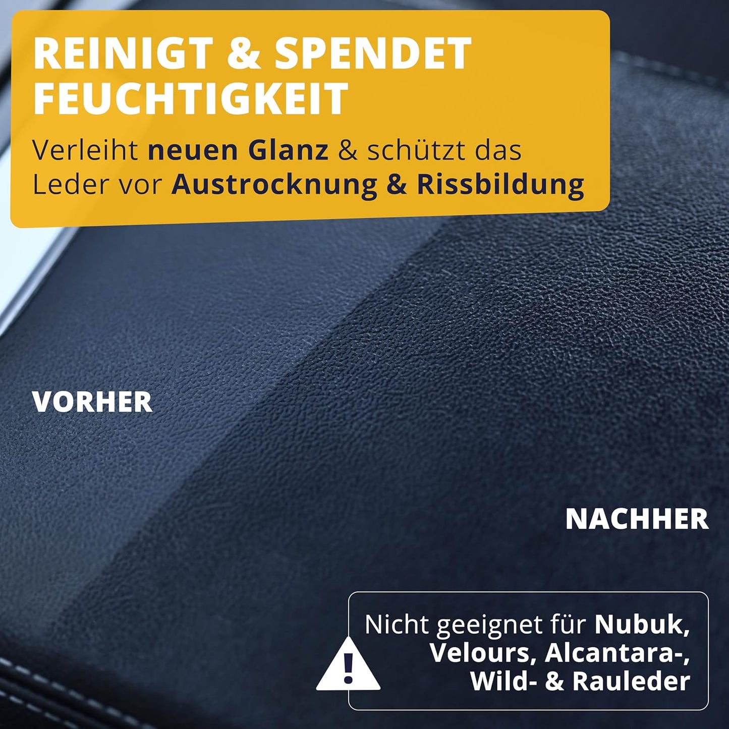 Licargo - Auto lederreiniger schuim - voor glad leer en kunstleer - 200 ml