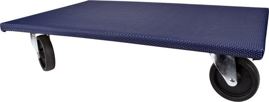 Toolland Meubelroller, met 4 zwenkwielen, draagkracht tot 400 kg, blauw