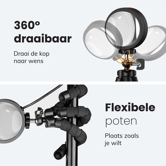 Sunset Lamp - incl app en afstandbediening - Tiktok Projectielamp - Sfeer Projector - Verlichting - 16 kleuren - Luft